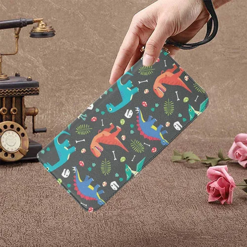 Vista 4 de InterestPrint - Bolso de mano para mujer con elefantes