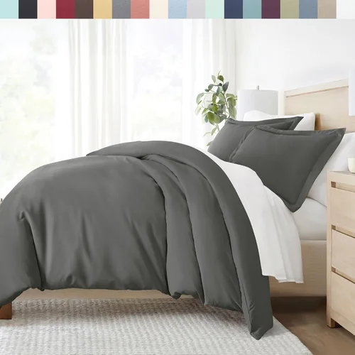 Vista 74 de Linen Market Funda de edredón individual para cama individual – Experimenta una comodidad similar a un hotel con una suavidad inigualable