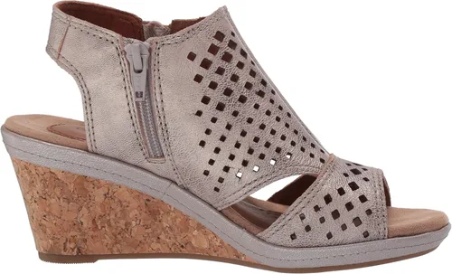 Vista 6 de Cobb Hill Sandalias de cuña Janna Side Bungee para mujer