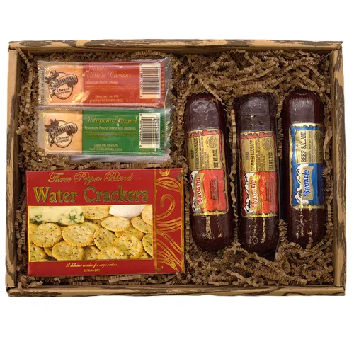 Vista 7 de Gift Basket Village Cesta de regalo con texto en inglés "It's a Guy Thing" para hombre