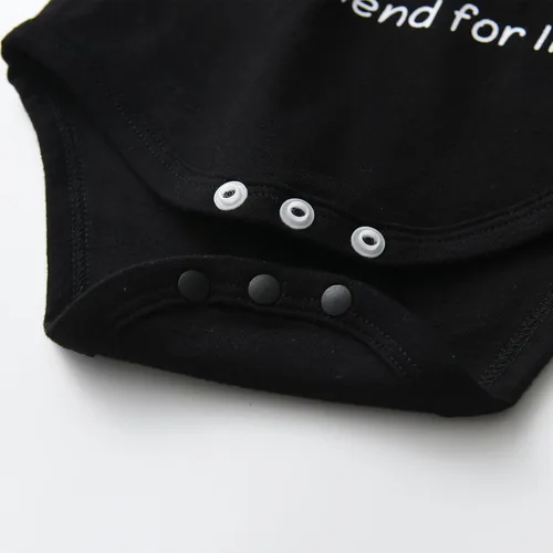 Vista 5 de KuKitty Conjunto de 3 piezas de ropa para bebé recién nacido, mameluco de manga larga + pantalones + sombrero