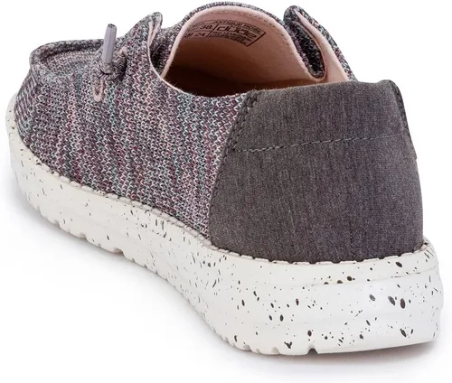 Vista 5 de Hey Dude - Mocasines con estampado Wendy Rosa antigua