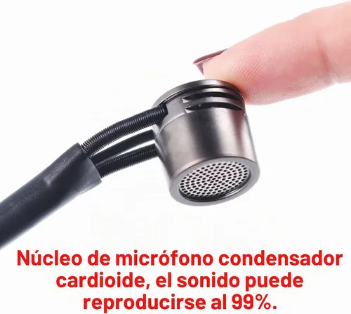 Vista 3 de At-5 Micrófono de guitarra inalámbrico UHF Micrófono de instrumento condensador receptor y sistema transmisor para guitarra clásica y acústica