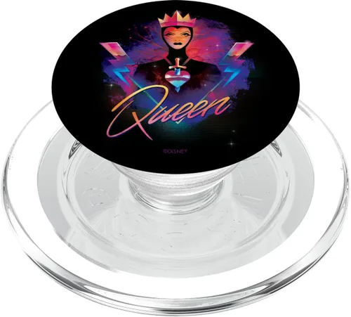 Vista 8 de Disney Villains Evil Queen 90s Rock Band PopSockets PopGrip: agarre intercambiable para teléfonos y tabletas