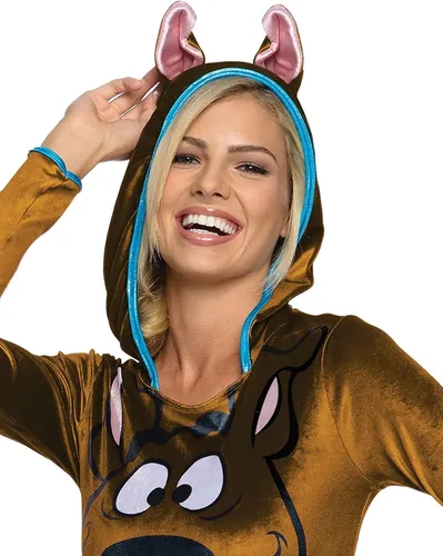 Vista 2 de Adultos Disfraz De Scooby Doo