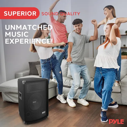 Vista 7 de PYLE-PRO PADH1079 – 500 W 10 pulgadas Gabinete de altavoces de dos vías