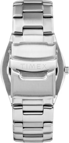 Vista 3 de Timex Reloj solar de alta calidad para hombre de 1693in caja de dos tonos esfera azul