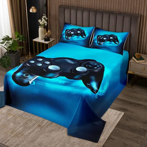 Vista 18 de Feelyou Colchas con estampado de piel de vaca, tamaño King, colcha acolchada de piel de vaca rústica para cabaña y cabaña, juego de colcha con Multi