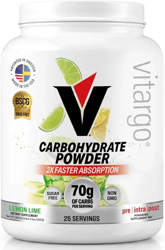 Vista 7 de Vitargo Polvo de carbohidratos, reposición de glucógeno muscular 2 veces más rápida, ponche de frutas de 1.7 libras, Pre, Intra y Post, polvo
