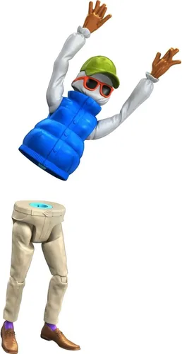 Vista 5 de Mattel Disney Pixar - Figura de acción de personaje para papá, juguete de película realista, muñeco para contar historias, mostrar y coleccionar