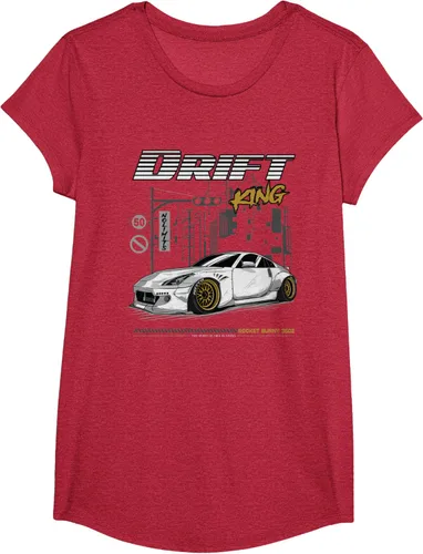 Vista 53 de Z34 370 Fairlady Z - Camiseta gráfica de cuerpo ancho, Negro, S