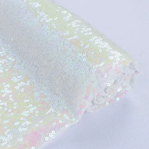 Vista 11 de Partisout Tela de lentejuelas por el patio - Tela de 3mm brillante para manualidades DIY, disfraces y decoración de fiesta Material de brillo, 3