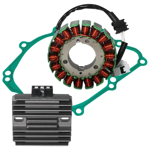 Vista 5 de Junta de estator rectificador de bobina de estator para Yamaha FZ6 FZ6R, XJ6 XJ6F Diversion F, XJ6 XJ6FA Diversion F, XJ6 XJ6N XJ6-N desnudo, XJ6
