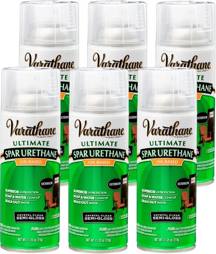 Vista 7 de Varathane - Capa de uretano Ultimate para exteriores a base de aceite, satinado, 11.25 onzas líquidas, paquete de 6