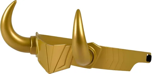Vista 3 de MARVEL Loki Adult Headpiece - Plastic Horns with Elastic Strap