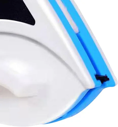 Vista 8 de Limpiador magnético de ventana de doble cara, limpiador magnético triangular de doble ventana, herramienta de limpieza para altura alta y grosor