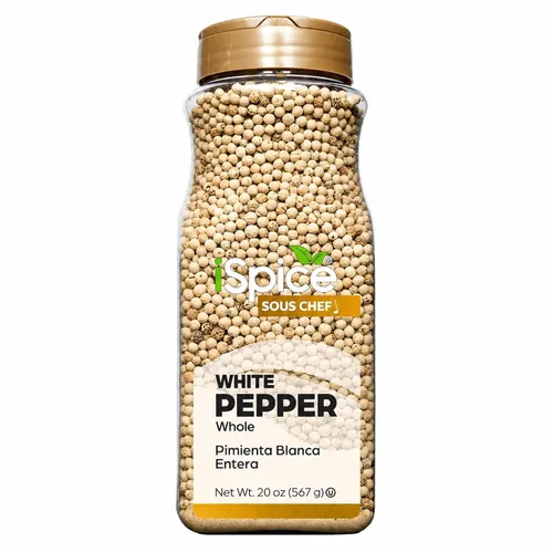 Vista 13 de iSpice Pimienta negra entera 18 onzas Tamaño al por mayor Especia gourmet Kosher