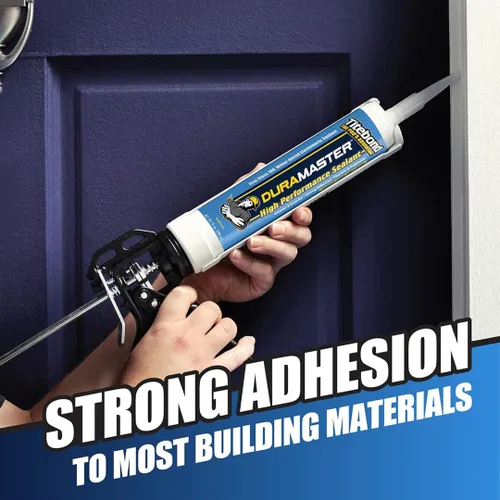 Vista 3 de Titebond DuraMaster Sellador, negro - Sellador de construcción multisuperficie, fuerte adherencia para uso en interiores y exteriores, resistente a