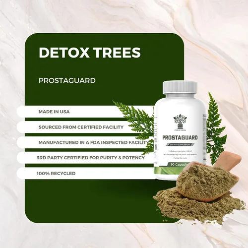 Vista 8 de Suplemento de próstata para hombres - Saw Palmetto, Pygeum Africanum, Beta Sitosterol, Zinc - Flujo urinario y apoyo para el control de la vejiga