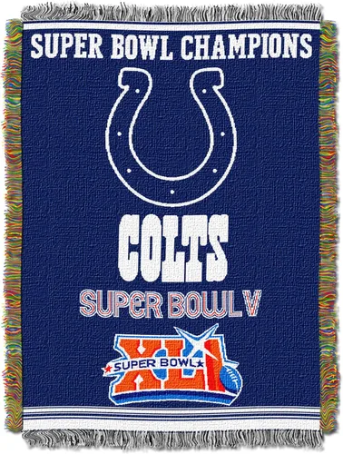 Vista 65 de Northwest NFL Woven Tapestry Wall Hanging, 48 x 60 Inches, Officially Licensed, Decorative Fringes