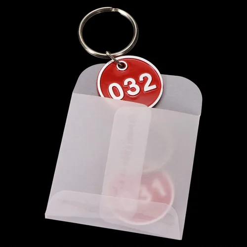 Vista 5 de ONLYKXY 60 unidades de 2.4 x 2.4 in/2.36 x 2.36 pulgadas blanco translúcido mantequilla bolsa sobre bolsa pequeña para joyería anillo etiqueta foto