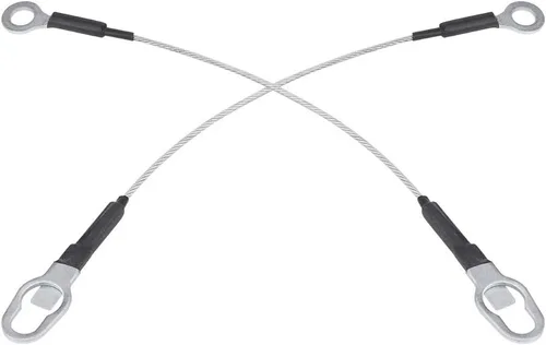 Vista 8 de Cables para portón trasero para Ford Ranger Sport 2002-Acouto 17.3 in/17 pulgadas, par de cables de acero inoxidable para camioneta para camioneta