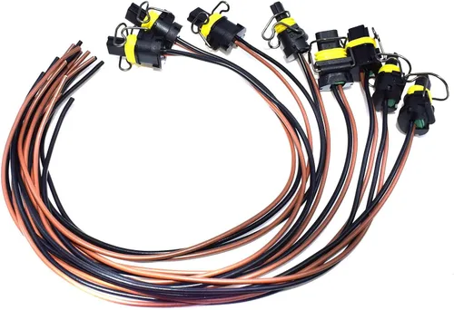 Vista 6 de Coleta de la válvula del conector IPR del inyector 8PCS para el diesel de 6,0 7,3 Ford PowerStroke