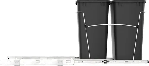 Vista 9 de Cesto de basura doble y extraíble RV V 15KD 18CS de Rev A Shelf