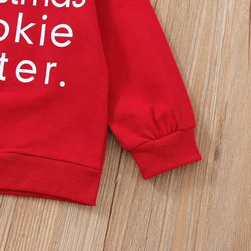 Vista 11 de YINGISFITM Sudadera de manga larga con cuello redondo para bebé, niña, niño, Navidad, suéter de manga larga, ropa de otoño