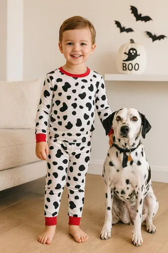 Vista 2 de A&J DESIGN Pijamas para bebés y niños 100% algodón