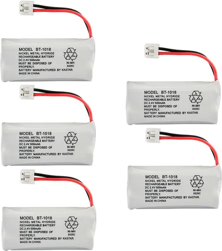Vista 5 de Kastar Paquete de 1 batería inalámbrica BT1018 para Uniden BT-1011 BT-1018 BT-6010 BT-184342 BT-28433 BT-18433 BT-284342 BT-8000 BT-8001 BT-8300