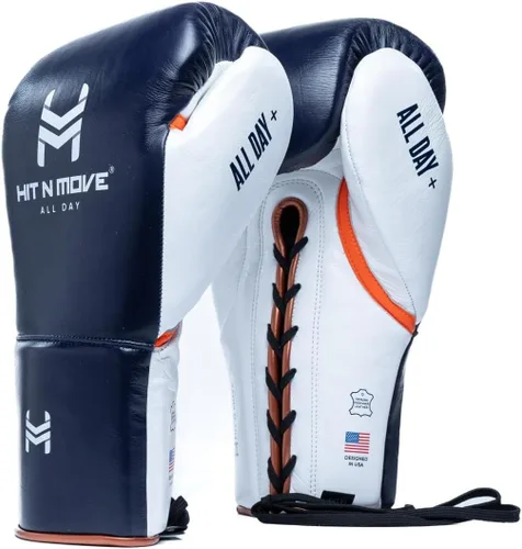Vista 13 de HIT N MOVE All Day Plus - Guantes de boxeo con peso para hombre, equipo de boxeo, guantes de entrenamiento de bolsa pesada para boxeo
