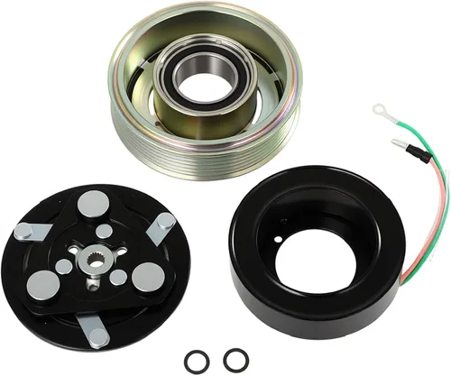 Vista 31 de cciyu Embrague del compresor de aire acondicionado 1993-1997 para Ford E-350 Econoline 7.3L 1993-1997 para Ford E-350 Econoline Club Wagon 7.3L