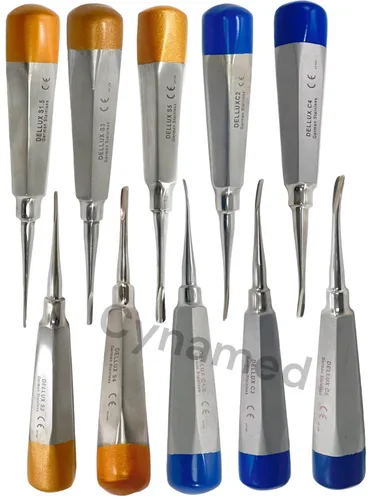 Vista 10 de ArTlAb -Elevadores dentales premium Extracción Extracción Osteotome Periotome Luxating Elevator Apical Spade Cryer Proximator Ascensor Implante