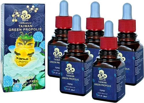 Vista 9 de Propóleos verdes de Taiwán, Propolin de alta concentración > 60mg/ml, rico en nutrientes, antioxidante