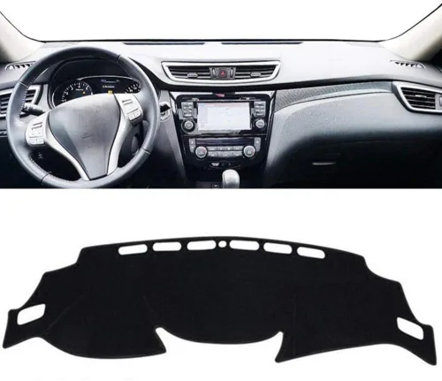 Vista 2 de LEFEDA for Nissan X-Trail XTrail Rogue T32 2014-2020, Auto Dashboard Cover Mat Pad Dashmat Dash Sun Shade Carpet Car Accessories