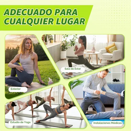 Vista 4 de Wellsin Cojín Rectangular para Yoga Bolster - Almohada de Meditación con Funda de Gamuza Lavable, 27"X10"X5.5