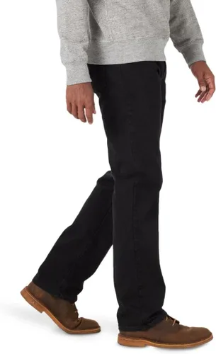 Vista 2 de Wrangler Authentics - Jeans de ajuste estándar y pretina Comfort Flex, para hombre