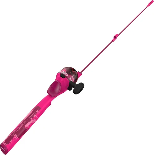 Vista 10 de Zebco Youth Floating Spincast Reel and Fishing Rod Combo, Pre-Spooled with 6-Pound Cajun Line