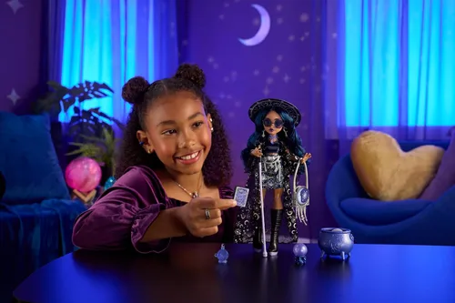 Vista 2 de Monster High Muñeca, Hechizo de Luna Magia Claire de Luna
