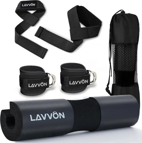 Vista 10 de Barbell Pad Set - Hip Thrusts Pads for Squat&Lunges/Bench Press Bar Padding