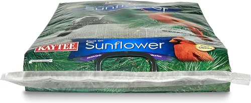 Vista 4 de Kaytee Alimento para Aves Silvestres de Girasol con Aceite Negro, 20 Libras