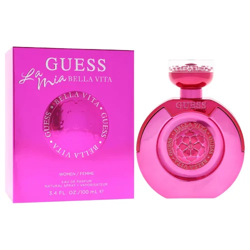 Vista 3 de Guess La Mia Bella Vita Eau de Parfum - Perfume en espray para mujer, 3.4 onzas líquidas