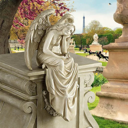 Vista 6 de Design Toscano Estatua de ángel gracia extendida
