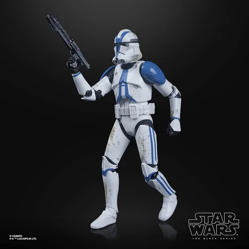 Vista 6 de STAR WARS The Black Series Archive Collection 501st Legion Clone Trooper The Clone Wars Lucasfilm Figura de acción del 50 aniversario F1911