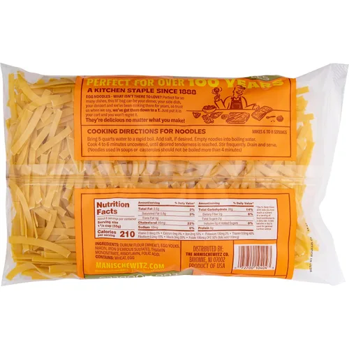 Vista 2 de Manischewitz, Fideos medianos, 12 oz