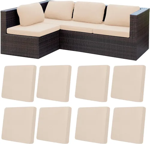 Vista 8 de 12 fundas de cojín para patio, fundas de cojín elásticas