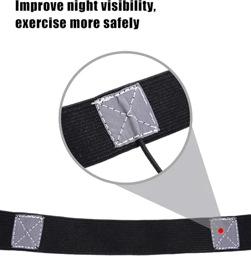 Vista 2 de JOVITEC Cinturón de número de carrera de 2 piezas con 6 bucles de gel para correr, ciclismo, triatlón, maratón