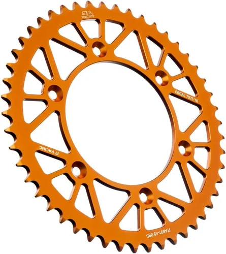 Vista 30 de JT Sprockets JTA897.38BLK - Piñón trasero de aluminio anodizado 7075 T6, color negro