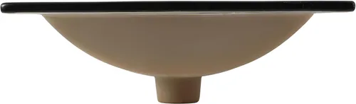 Vista 5 de JONATHAN Y - Lavabo auxiliar de 20 pulgadas para baño, 3 agujeros, color negro